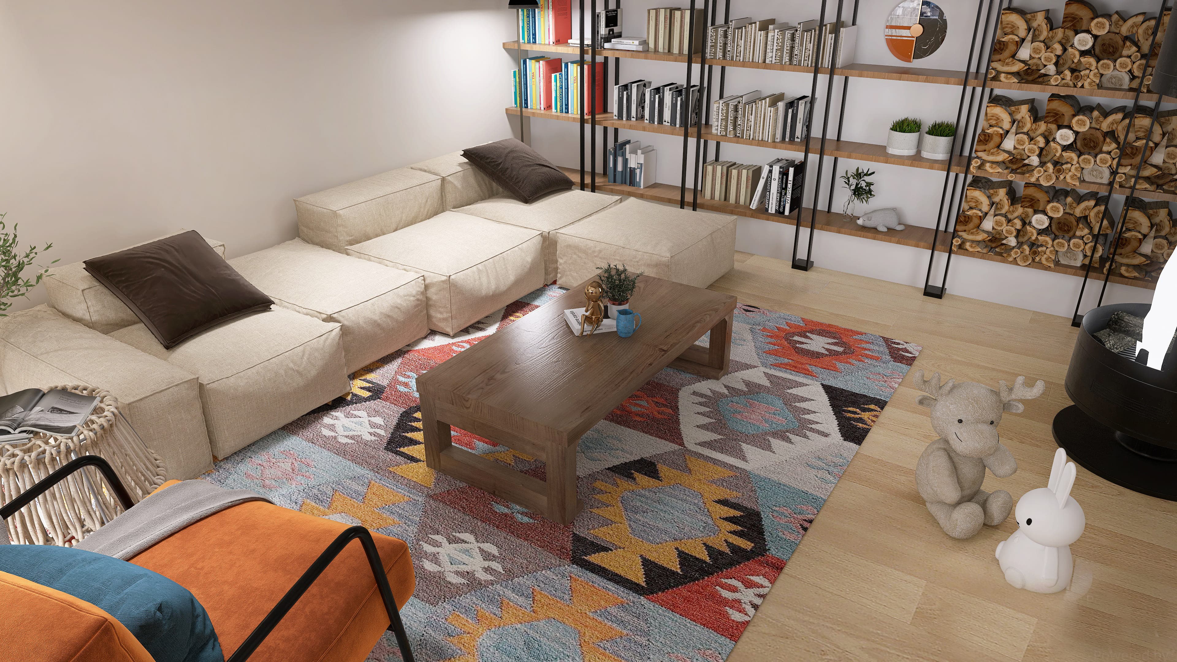 Design interior - Living casa Petresti